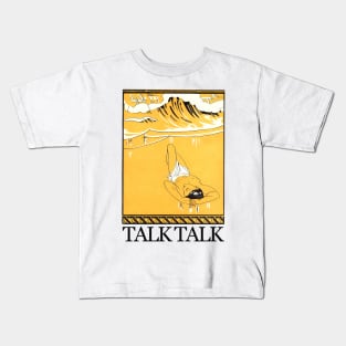 Talk Talk  • • •  Retro Style Aesthetic Design Kids T-Shirt